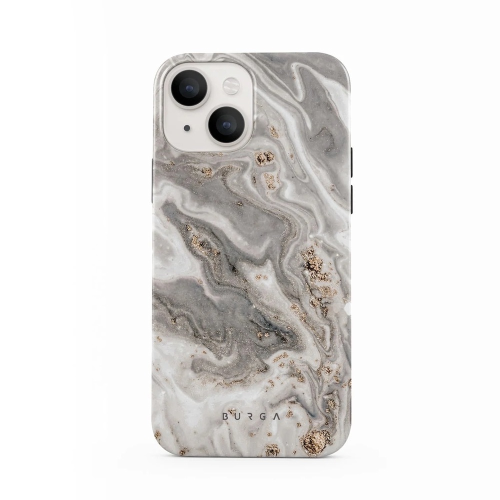 COPY - BURGA iPhone 13 Grey Marble Tough Case NEW